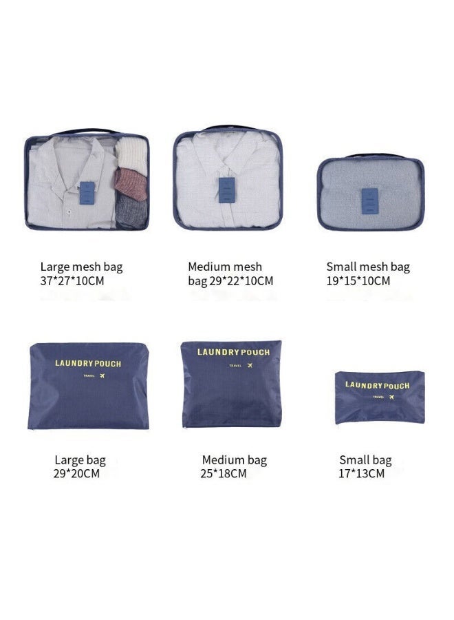 6-Piece Outdoor Traveling Household Clothing Storage Bag Set - Image 3